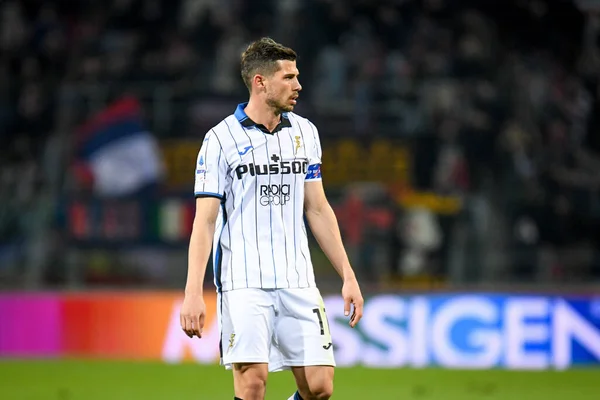 Ritratto Remo Freuler Atalanta Durante Partita Calcio Italiano Serie Bologna — Foto Stock