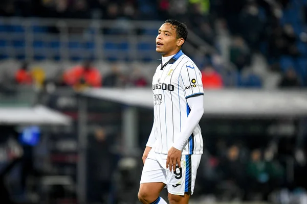 Atalanta Nın Talya Futbol Takımı Serie Maçında Luis Muriel Portresi — Stok fotoğraf