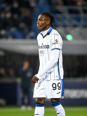 Atalanta 'nın İtalya futbol takımı Serie A maçında Moustapha Cisse' nin portresi Bologna FC - Atalanta BC maçı 20 Mart 2022, Bologna, İtalya Renato Dall 'Ara stadyumunda