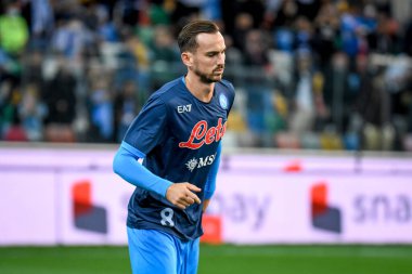 İtalya futbolu sırasındaki Fabian Ruiz (Napoli) 20 Eylül 2021 tarihinde İtalya 'nın Udine kentinde bulunan Friuli - Dacia Arena stadyumunda oynanan Udinese Calcio - SSC Napoli maçında (arşiv portreleri)
