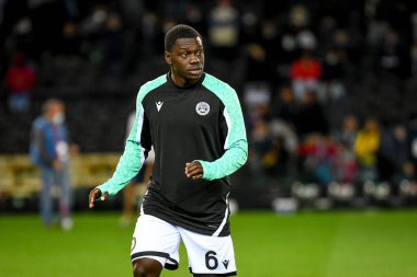 Udinese 'den Jean-Victor Makengo İtalya' da Serie A maçında Udinese Calcio ile SSC Napoli (arşiv portreleri) maçında Udine, İtalya 'da bulunan Dacia Arena stadyumunda, 20 Eylül 2021