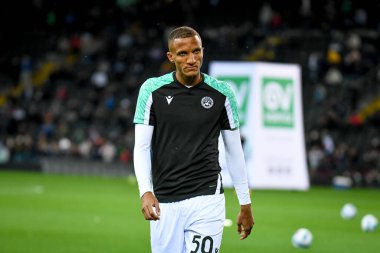 Rodrigo Nascimento Becao (Udinese) İtalya futbol takımı Serie A maçında Udinese Calcio ile SSC Napoli (arşiv portreleri) Udine, İtalya 'da Dacia Arena Stadyumu, 20 Eylül 2021