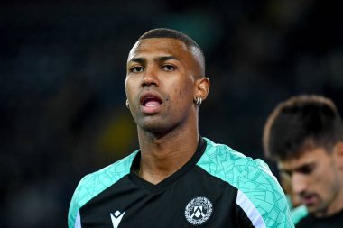 Udinese 'den Walace Souza Silva İtalya' da Serie A maçında Udinese Calcio ile SSC Napoli (arşiv portreleri) karşılaşması Udine, İtalya 'da Dacia Arena stadyumunda, 20 Eylül 2021
