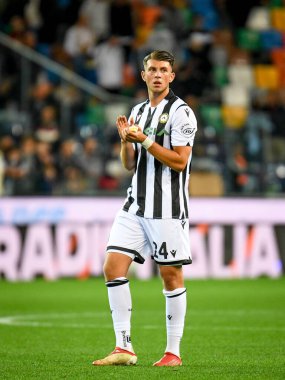 Lazar Samarciç (Udinese) İtalya futbol takımı Serie A maçında Udinese Calcio ile SSC Napoli (arşiv portreleri) Udine, İtalya 'daki Dacia Arena stadyumunda, 20 Eylül 2021 - Fotoğraf: Ettore Griffon