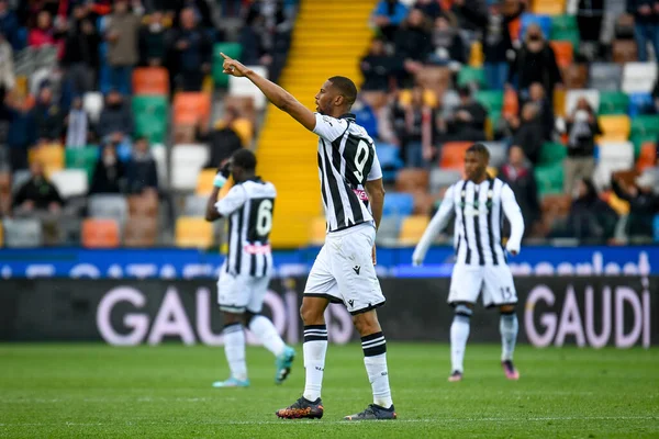 Beto Betuncal Udinese Celebra Gol Durante Partido Fútbol Italiano Serie — Foto de Stock