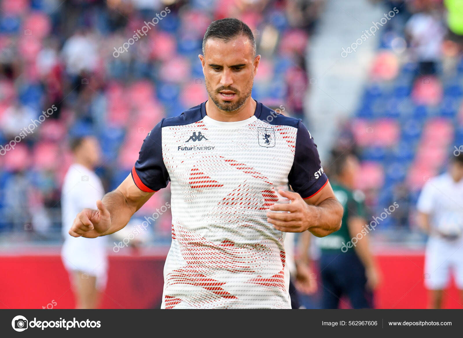 Genoa CFC Vs Cagliari Calcio Editorial Photography - Image of