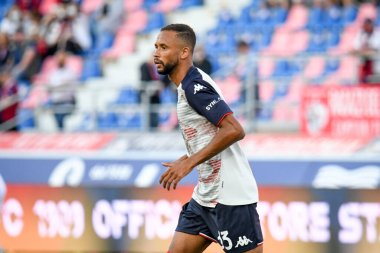 İtalya futbolu sırasındaki Junior Hernani (Cenova) portresi Bologna FC - Genoa CFC maçı sırasında İtalya 'nın Bologna kentindeki Renato Dall' Ara Stadyumu 'nda yapıldı.
