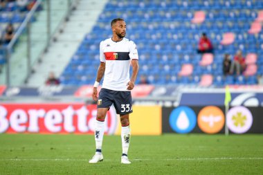 İtalya futbolu sırasındaki Junior Hernani (Cenova) portresi Bologna FC - Genoa CFC maçı sırasında İtalya 'nın Bologna kentindeki Renato Dall' Ara Stadyumu 'nda yapıldı.