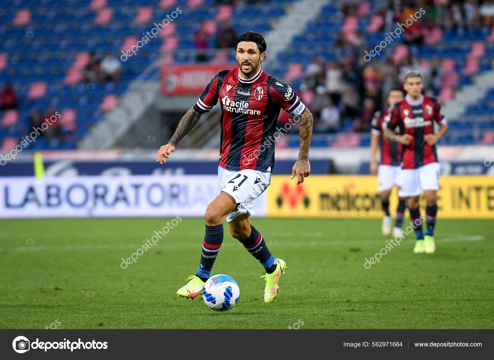 Italian Football Serie a Match - Bologna FC Vs Genoa CFC Editorial