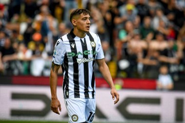 Udinese 'nin İtalya futbolu Serie A maçında Nahuel Molina portresi Udinese Calcio' ya karşı Friuli - Dacia Arena stadyumu, 16 Nisan 2022 - Fotoğraf: Ettore Griffon