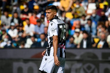 Udinese 'nin İtalya futbolu Serie A maçında Nahuel Molina portresi Udinese Calcio' ya karşı Friuli - Dacia Arena stadyumu, 16 Nisan 2022 - Fotoğraf: Ettore Griffon