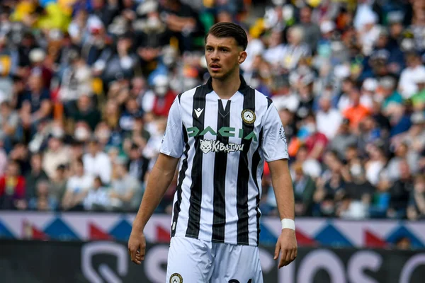 Udinese 'nin Lazar Samarciç portresi İtalyan futbolu Serie A maçında Udinese Calcio, Friuli - Dacia Arena Stadyumu, 16 Nisan 2022 - Fotoğraf: Ettore Griffon