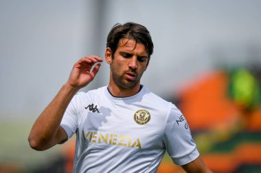 Venezia Pietro Ceccaroni 'nin İtalyan futbolu Serie A maçındaki portresi Venezia FC, Atalanta BC' ye karşı Venedik, İtalya 'daki Pier Luigi Penzo stadyumunda 23 Nisan 2022 - Fotoğraf: Ettore Griffon