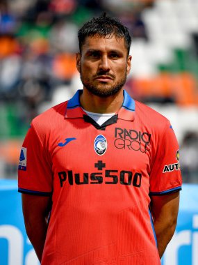 Atalanta's Jose Luis Palomino portrait  during  italian soccer Serie A match Venezia FC vs Atalanta BC at the Pier Luigi Penzo stadium in Venice, Italy, April 23, 2022 - Credit: Ettore Griffon