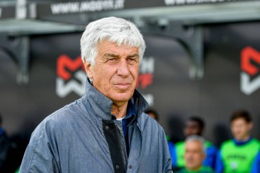 Atalanta's Head Coach Gian Piero Gasperini  during  italian soccer Serie A match Venezia FC vs Atalanta BC at the Pier Luigi Penzo stadium in Venice, Italy, April 23, 2022 - Credit: Ettore Griffon