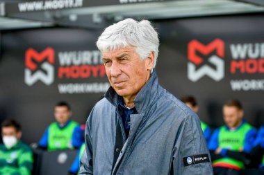 Atalanta 'nın teknik direktörü Gian Piero Gasperini İtalya futbol takımı Serie A maçında Venezia FC, Atalanta BC' ye karşı Venedik, İtalya 'daki Pier Luigi Penzo Stadyumu' nda 23 Nisan 2022 - Fotoğraf: Ettore Griffon