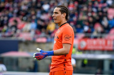 Udinese 'nin Marco Silvestri portresi İtalya' nın Bologna şehrindeki Renato Dall 'Ara Stadyumu' nda oynanan Bologna FC maçında çekildi.