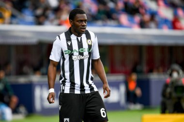 Udinese's Jean-Victor Makengo portrait  during  italian soccer Serie A match Bologna FC vs Udinese Calcio at the Renato Dall'Ara stadium in Bologna, Italy, April 24, 2022 - Credit: Ettore Griffon