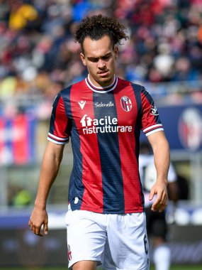 Bologna's Arthur Theate portrait  during  italian soccer Serie A match Bologna FC vs Udinese Calcio at the Renato Dall'Ara stadium in Bologna, Italy, April 24, 2022 - Credit: Ettore Griffon