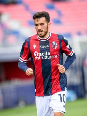 İtalya 'nın Bologna şehrindeki Renato Dall' Ara Stadyumu 'nda oynanan Bologna FC - Udinese Calcio maçında 24 Nisan 2022 - Fotoğraf: Ettore Griffon