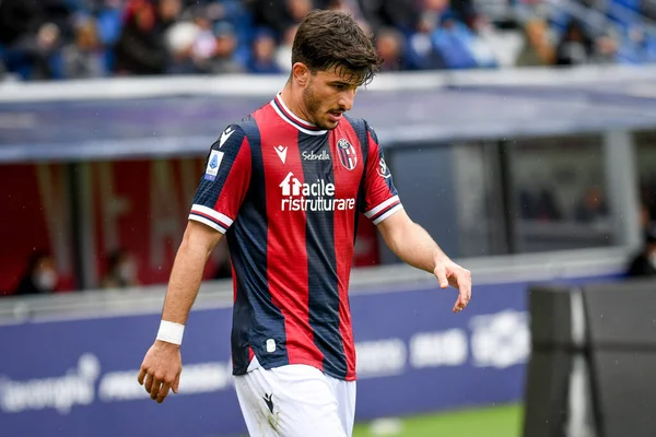 Bologna Riccardo Orsolini Portrait Italian Soccer Serie Match Bologna Udinese — Foto Stock