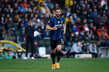 İtalya futbolu sırasındaki Roberto Gagliardini Portresi Serie A maçı Udinese Calcio vs Inter - FC Internazionale at the Friuli - Dacia Arena stadyumu, Udine, İtalya, 1 Mayıs 2022 - Fotoğraf: Ettore Griffon