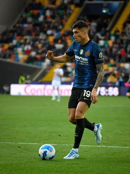 Inter 's Joaquin Correa İtalyan futbolu serisi A maçında Udinese Calcio - FC Internazionale at the Friuli - Dacia Arena stadyumu, Udine, İtalya, 1 Mayıs 2022 - Fotoğraf: Ettore Griffon