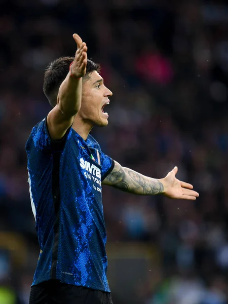 Inter 'in Joaquin Correa portresi İtalya futbol takımı Serie A maçında Udinese Calcio vs Inter - FC Internazionale at the Friuli - Dacia Arena stadyumu, Udine, İtalya, 1 Mayıs 2022 - Fotoğraf: Ettore Griffon