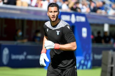 Lazio 'nun İtalya futbolu sırasındaki Thomas Strakosha portresi Serie A maçında Bologna FC, Bologna Dall' Ara Stadyumu 'nda SS Lazio' ya karşı (portreler) karşı, Bologna, İtalya 'da 3 Ekim 2021 - Fotoğraf: Ettore Griffon
