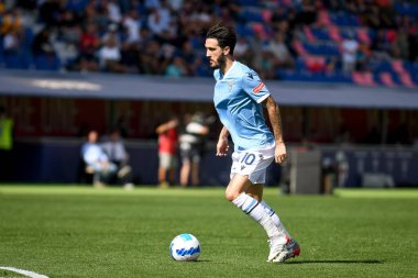 Lazio 'nun Luis Alberto portresi İtalyan futbolu Serie A maçında Bologna FC, SS Lazio' ya karşı (portreler arşivi) Bologna, İtalya 'daki Renato Dall' Ara stadyumunda, 3 Ekim 2021 - Fotoğraf: Ettore Griffon