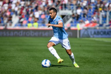 Lazio 'nun Eliezer Pedro portresi İtalyan futbolu Serie A maçında Bologna FC - SS Lazio (portreler arşivi) maçı sırasında İtalya' nın Bologna kentindeki Renato Dall 'Ara stadyumunda, 3 Ekim 2021 - Fotoğraf: Ettore Griffon