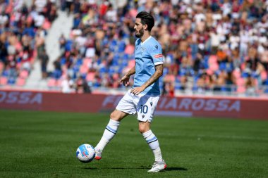 Lazio 'nun Luis Alberto portresi İtalyan futbolu Serie A maçında Bologna FC, SS Lazio' ya karşı (portreler arşivi) Bologna, İtalya 'daki Renato Dall' Ara stadyumunda, 3 Ekim 2021 - Fotoğraf: Ettore Griffon