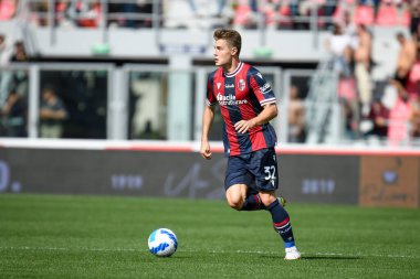 Bologna 'nın Mattias Svanberg portresi İtalyan futbolu Serie A maçında Bologna FC - SS Lazio (portreler arşivi) maçı sırasında Bologna, İtalya' da Renato Dall 'Ara stadyumunda, 3 Ekim 2021 - Fotoğraf: Ettore Griffon