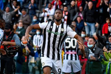 Udinese 'nin İtalya futbolu sırasındaki Beto Betuncal portresi Serie A maçı Udinese Calcio vs Bologna FC (portreler arşivi) Udine' deki Dacia Arena stadyumunda, 17 Ekim 2021 - Fotoğraf: Ettore Griffon