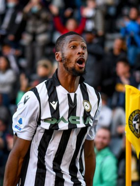 Udinese 'nin İtalya futbolu sırasındaki Beto Betuncal portresi Serie A maçı Udinese Calcio vs Bologna FC (portreler arşivi) Udine' deki Dacia Arena stadyumunda, 17 Ekim 2021 - Fotoğraf: Ettore Griffon