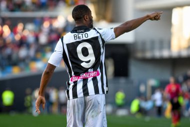 Udinese 'nin İtalya futbolu sırasındaki Beto Betuncal portresi Serie A maçı Udinese Calcio vs Bologna FC (portreler arşivi) Udine' deki Dacia Arena stadyumunda, 17 Ekim 2021 - Fotoğraf: Ettore Griffon