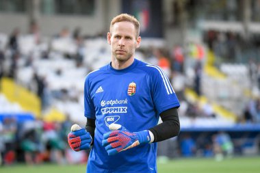 Macaristan 'ın UEFA Milletler Ligi maçında Peter Gulacsi portresi İtalya ile Macaristan arasındaki Dino Manuzzi Stadyumu' nda (portreler), 7 Haziran 2022 - Fotoğraf: Ettore Griffon