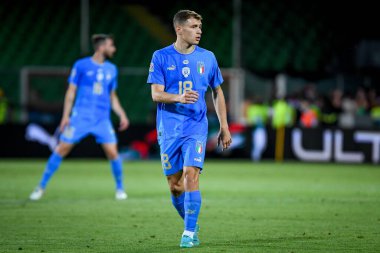 İtalya 'nın UEFA Uluslar Ligi maçında İtalya ile Macaristan arasındaki (portreler) İtalya' nın Nicolo Barella portresi Cesena, İtalya 'daki Dino Manuzzi stadyumunda, 07 Haziran 2022 - Fotoğraf: Ettore Griffon