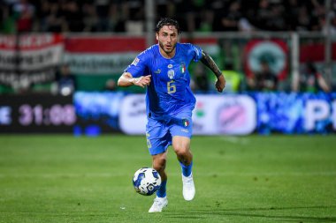 İtalya 'nın Davide Calabria portresi UEFA Uluslar Ligi maçında İtalya ile Macaristan arasındaki (portreler) Cesena, İtalya' daki Dino Manuzzi stadyumunda, 07 Haziran 2022 - Fotoğraf: Ettore Griffon