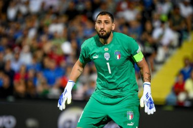 İtalya 'nın Gianluigi Donnarumma portresi UEFA Uluslar Ligi karşılaşması sırasında İtalya ile Macaristan' ın (portreler arşivi) Cesena, İtalya 'daki Dino Manuzzi stadyumunda, 07 Haziran 2022 - Fotoğraf: Ettore Griffon