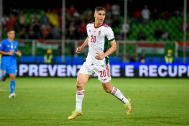 Macaristan 'ın Roland Sallai portresi UEFA Uluslar Ligi maçında İtalya - Macaristan (portreler) maçı sırasında Cesena, İtalya' daki Dino Manuzzi stadyumunda, 07 Haziran 2022 - Fotoğraf: Ettore Griffon