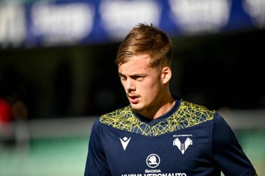 Verona 'dan İvan İliç İtalya' nın Serie A maçı sırasında İtalya 'nın Verona kentindeki Marcantonio Bentegodi Stadyumu' nda Hellas Verona FC 'ye karşı SS Lazio (portreler) maçı, 24 Ekim 2021