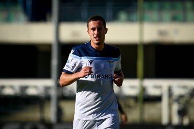 Lazio's Adam Marusic portrait  during  italian soccer Serie A match Hellas Verona FC vs SS Lazio (portraits archive) at the Marcantonio Bentegodi stadium in Verona, Italy, October 24, 2021 - Credit: Ettore Griffon