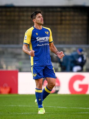 Verona's Giovanni Simeone portrait  during  italian soccer Serie A match Hellas Verona FC vs SS Lazio (portraits archive) at the Marcantonio Bentegodi stadium in Verona, Italy, October 24, 2021 - Credit: Ettore Griffon