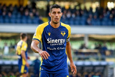 Verona's Davide Faraoni portrait  during  italian soccer Serie A match Hellas Verona FC vs SS Lazio (portraits archive) at the Marcantonio Bentegodi stadium in Verona, Italy, October 24, 2021 - Credit: Ettore Griffon