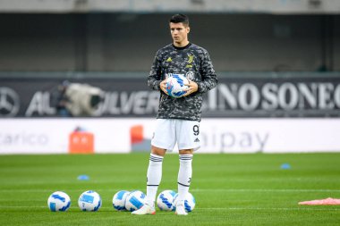 Alvaro Morata (Juventus) portrait  during  italian soccer Serie A match Hellas Verona FC vs Juventus FC (portraits archive) at the Marcantonio Bentegodi stadium in Verona, Italy, October 30, 2021 - Credit: Ettore Griffon