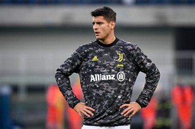 Alvaro Morata (Juventus) portrait  during  italian soccer Serie A match Hellas Verona FC vs Juventus FC (portraits archive) at the Marcantonio Bentegodi stadium in Verona, Italy, October 30, 2021 - Credit: Ettore Griffon