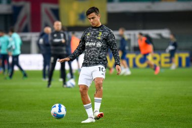 Paulo Dybala (Juventus) portrait  during  italian soccer Serie A match Hellas Verona FC vs Juventus FC (portraits archive) at the Marcantonio Bentegodi stadium in Verona, Italy, October 30, 2021 - Credit: Ettore Griffon