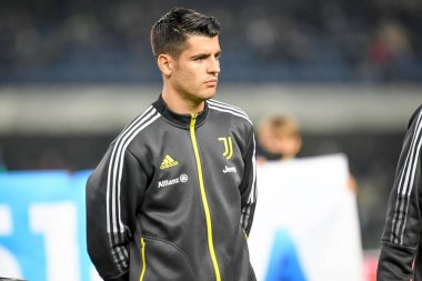 Alvaro Morata (Juventus) portrait  during  italian soccer Serie A match Hellas Verona FC vs Juventus FC (portraits archive) at the Marcantonio Bentegodi stadium in Verona, Italy, October 30, 2021 - Credit: Ettore Griffon
