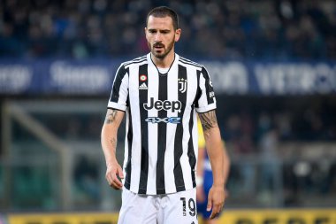 Leonardo Bonucci (Juventus) portrait  during  italian soccer Serie A match Hellas Verona FC vs Juventus FC (portraits archive) at the Marcantonio Bentegodi stadium in Verona, Italy, October 30, 2021 - Credit: Ettore Griffon